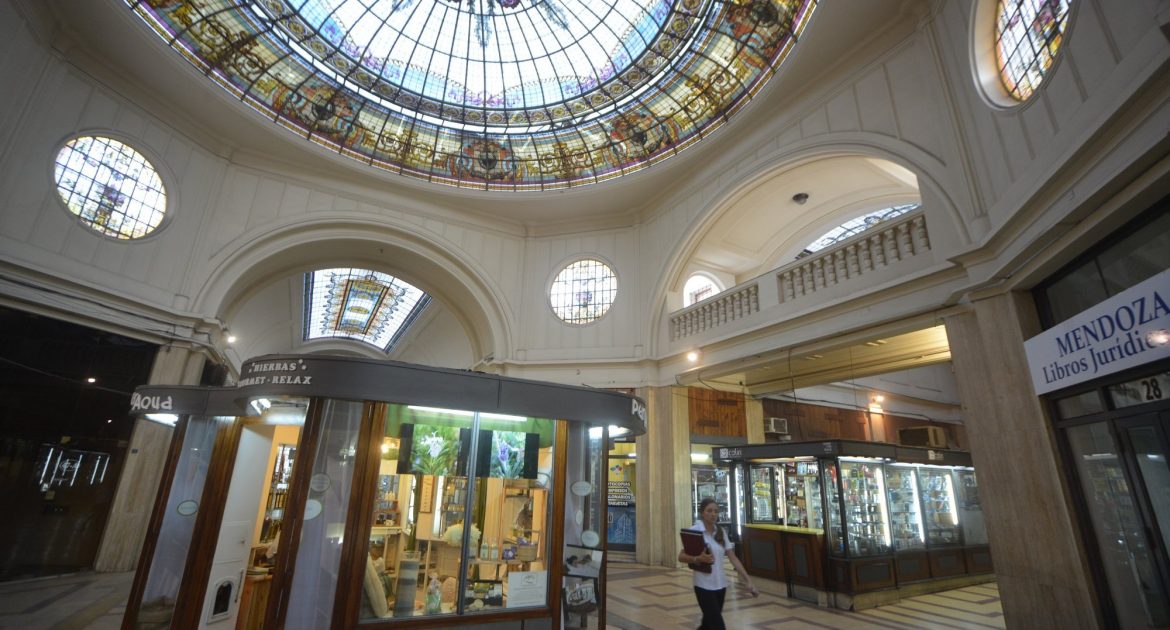 El Pasaje San Martín, uno de los lugares donde se filmará "Anticuario"
